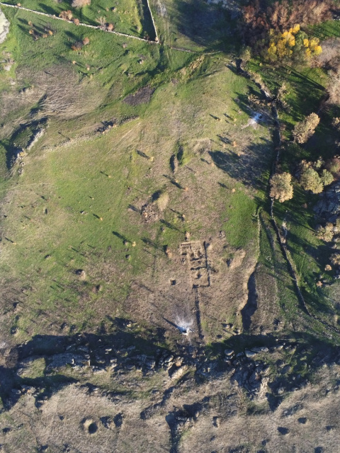 Imagen aerea del sitio. Inspección realizada en octubre