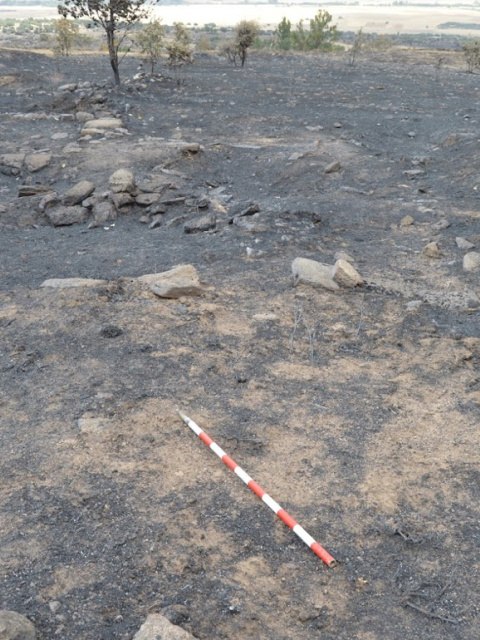Afección en catas de excavación 2004